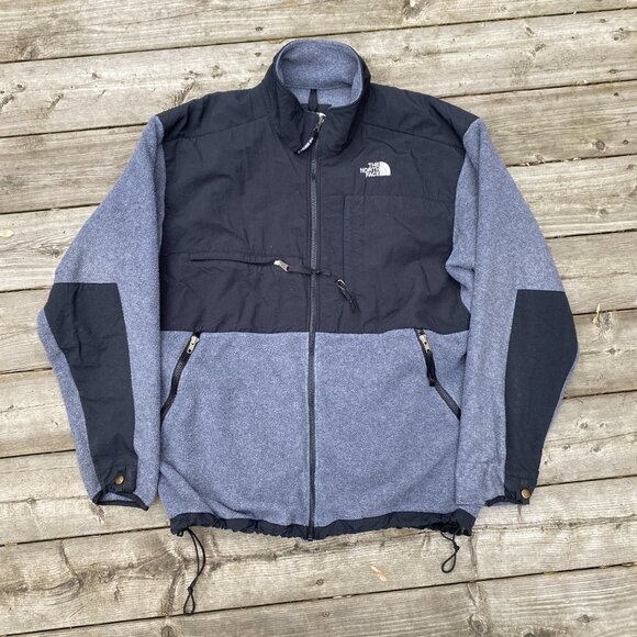 Vintage The North Face Denali Fleece Jacket XXL Gray - Picture 6 of 6